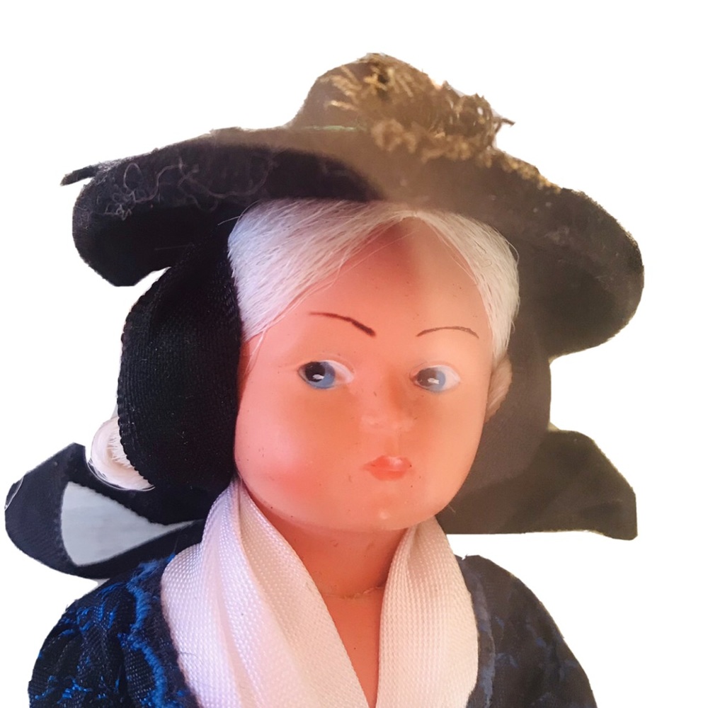 Vintage Midcentury Souvenir 7” Doll Europe Austria